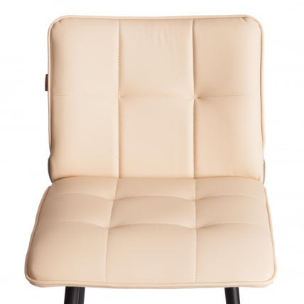 Полубарный стул Bari/Бари экокожа , бежевый, 42х55х99 см_5