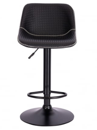 Барный стул Everprof Smile Black Экокожа Черный_2