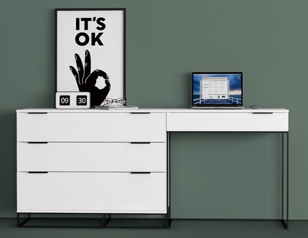 Туалетный стол City 80 см. белый_9