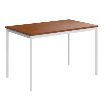 Стол прямой IMAGO-S СП-2S орех французский белый полуматовый_0
