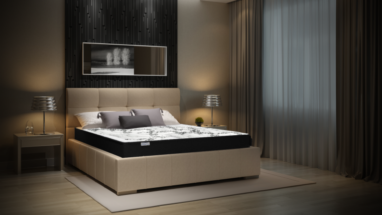 Матрас Меркурий в ткани Black and White (90*195) 80x190_5