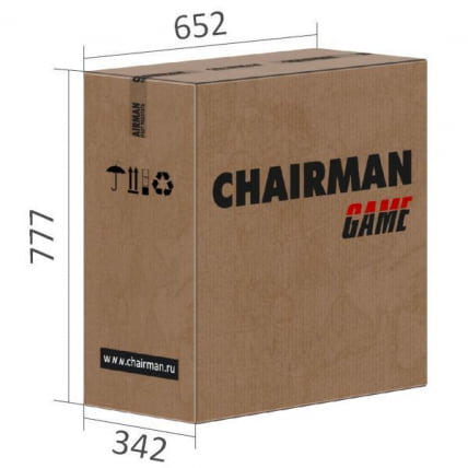 Кресло геймерское CHAIRMAN GAME 16 черный/оранжевый/белый_5