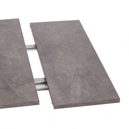 Стол VIGO ЛДСП/HPL/металл, 120 x 80 x 30 х 30 х 75 см, Черная сосна/черный_5