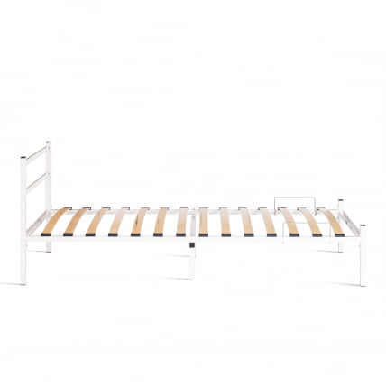 Кровать Marco металл, 90х200см, белый_2