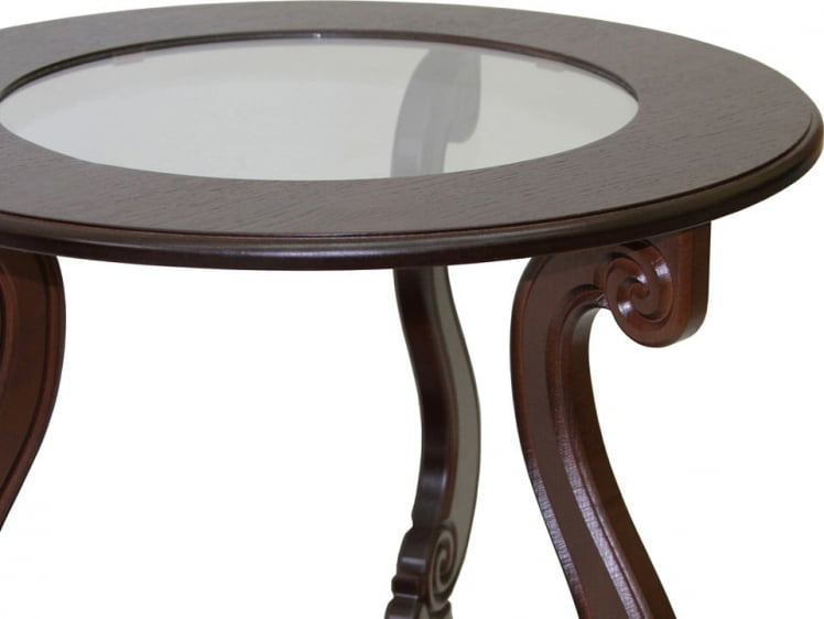 Стол журнальный Грация (С) Тёмно-коричневый_2