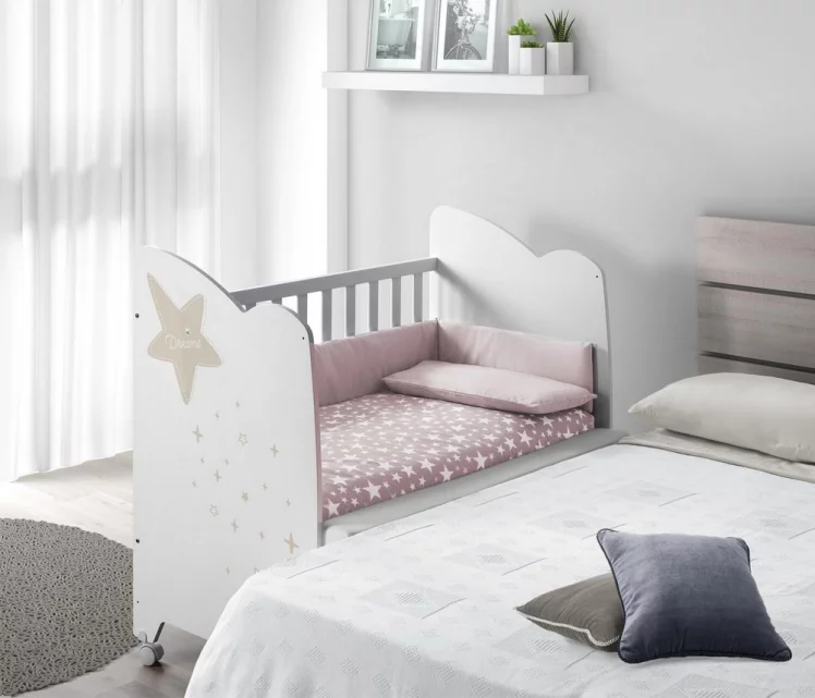 Кроватка 120x60 Micuna Estela White/Grey_4