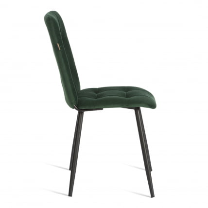 Стул обеденный Asti велюр, 47х54х86, Deep Forest (изумруд)_1
