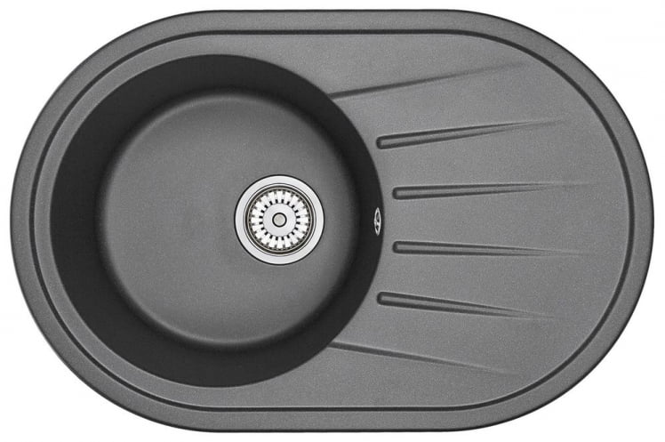 Кухонная мойка STANDART 7601 Черный_0