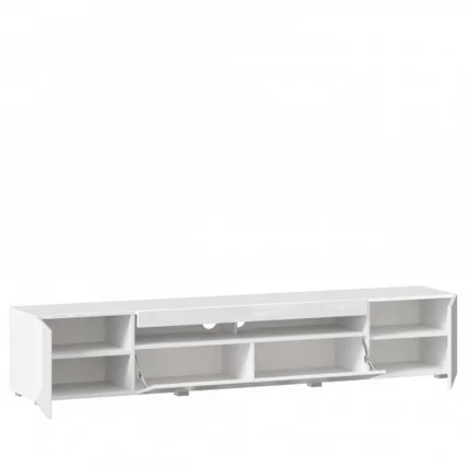 Тумба под ТВ 2000 Бруклин ЛД 685.030.000 М Белый глянец_1