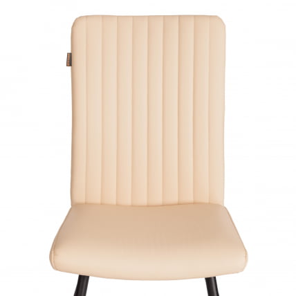 Стул обеденный Monte Carlo TREND, экокожа, бежевая, 49х51х93 см_6
