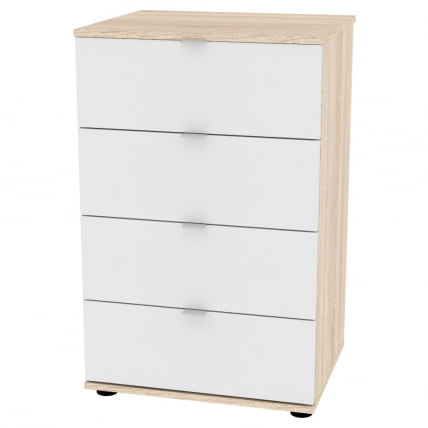 Комод Алиса(K2)856х540х459сторцевойручкой(ДСС-Белый)_0