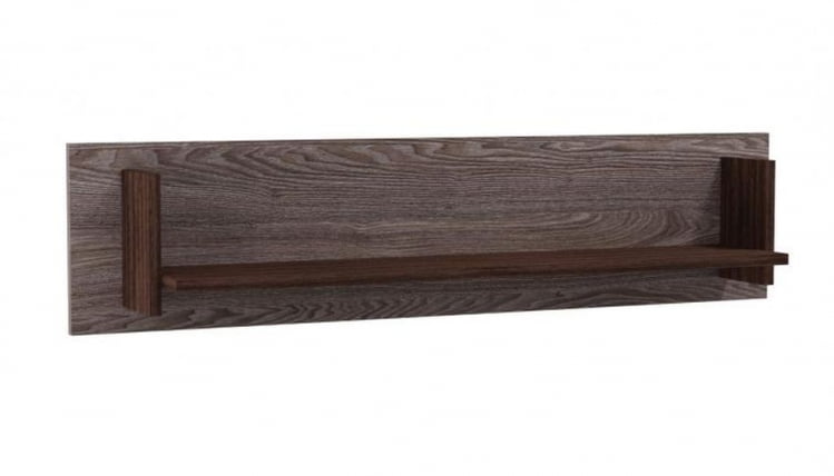 Полка навесная Лючия 33.16 Ясень анкор темный Венге_0