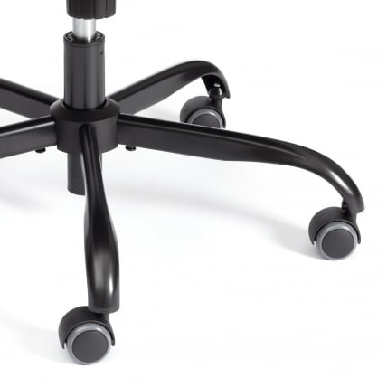 Кресло руководителя Duke metal BL кож/зам/ткань, черный/серый, 36-6/12_11