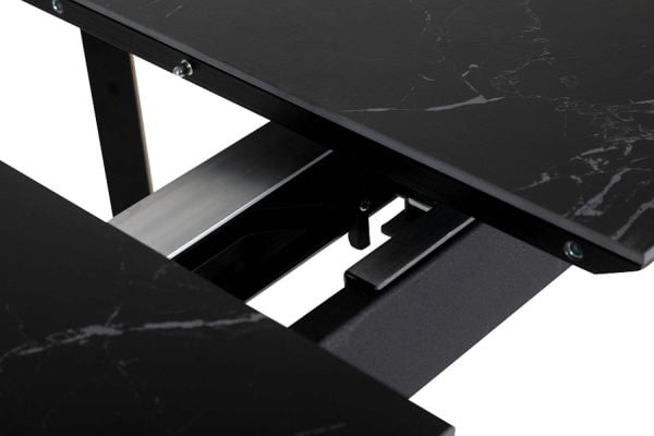 Стол раздвижной Combi Ceramic 140-180 Automatic Natur/Dark marble_4