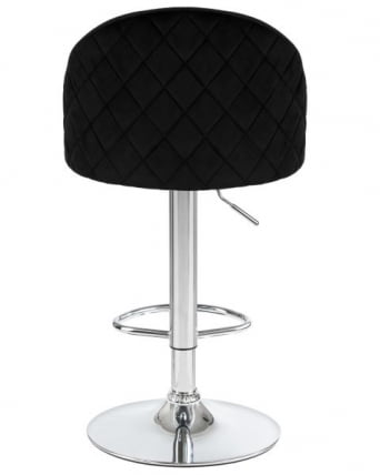 Стул барный DOBRIN MILANA (черный велюр (MJ9-101)) 2 шт_5