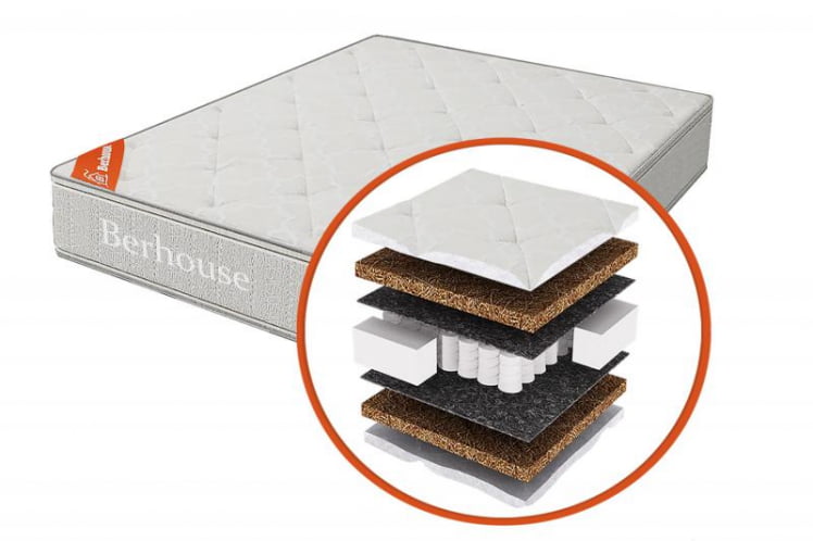 Матрас Mega Бикокос 10 (Berhouse) Размер: 600х1200 мм_0