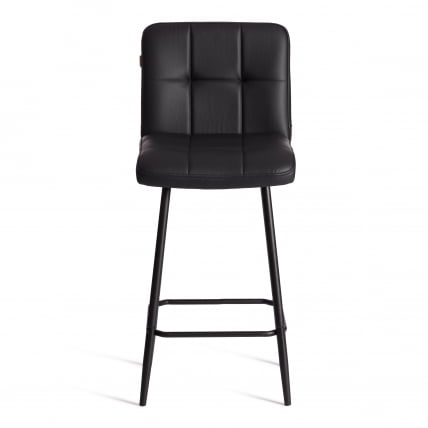 Полубарный стул Medeo/Медео экокожа , черный, 42х56х102 см_4