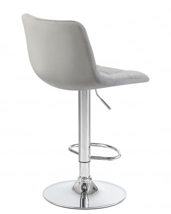 Стул барный DOBRIN TAILOR Серый велюр MJ9-75_3