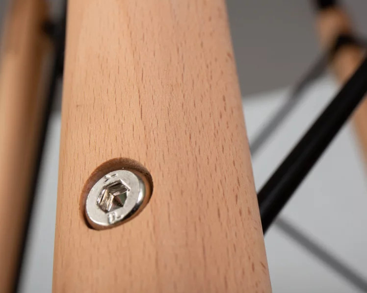 Стол обеденный DOBRIN CHELSEA 80 Светло-серый GR-01_4