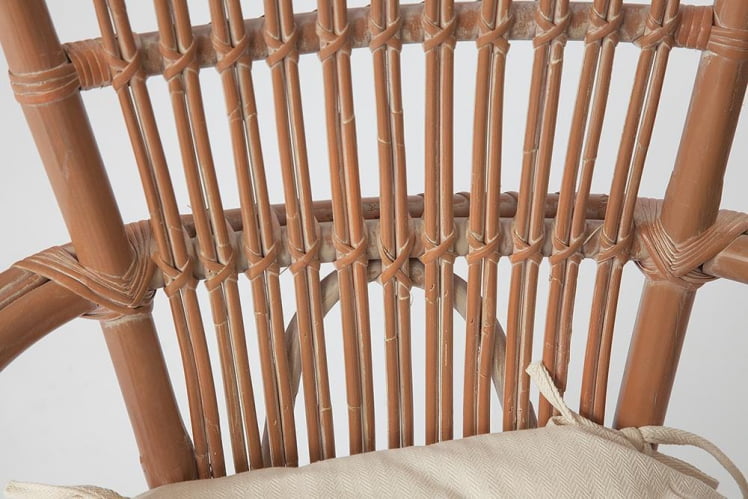 Кресло Secret De Maison Levy натуральный ротанг, 60х62х95см, натуральный/white wash_9