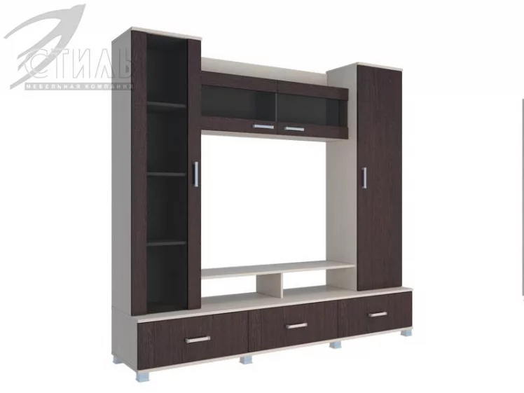 Гостиная Соло 8 Венге/Дуб молочный_2