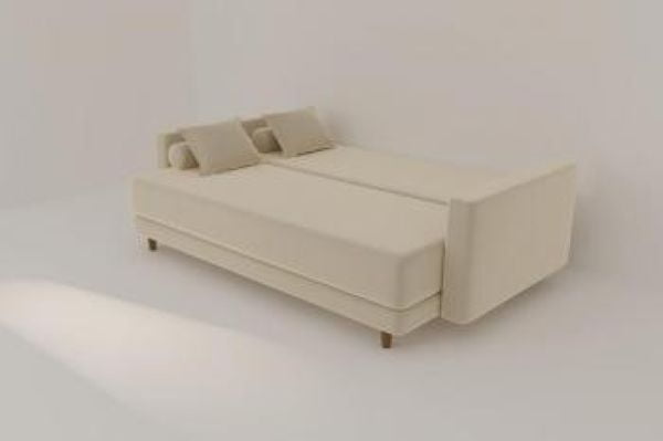 Диван прямой Санднес (Berhouse) Цвет фасада: Левис 09 велюр; Тип: Прямой; Материал фасада: Металл/Велюр_5