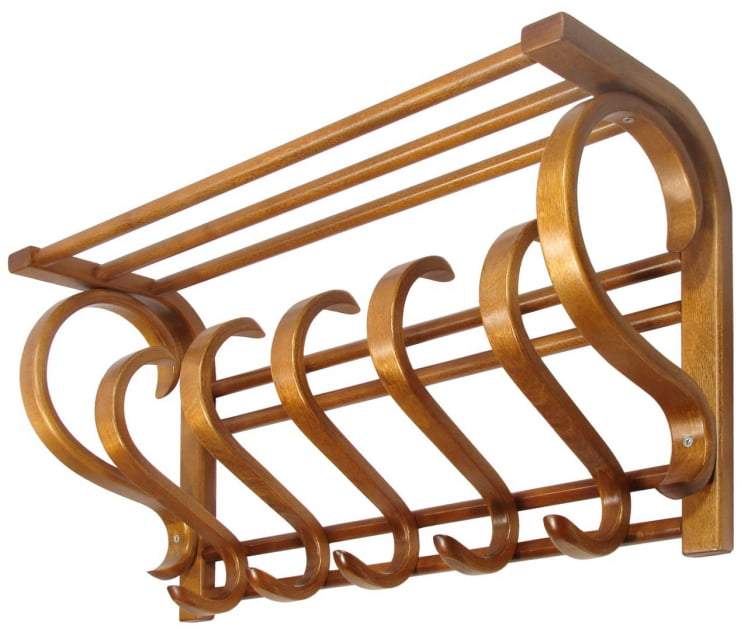 Вешалка настенная В 5Н Светло-коричневый_0