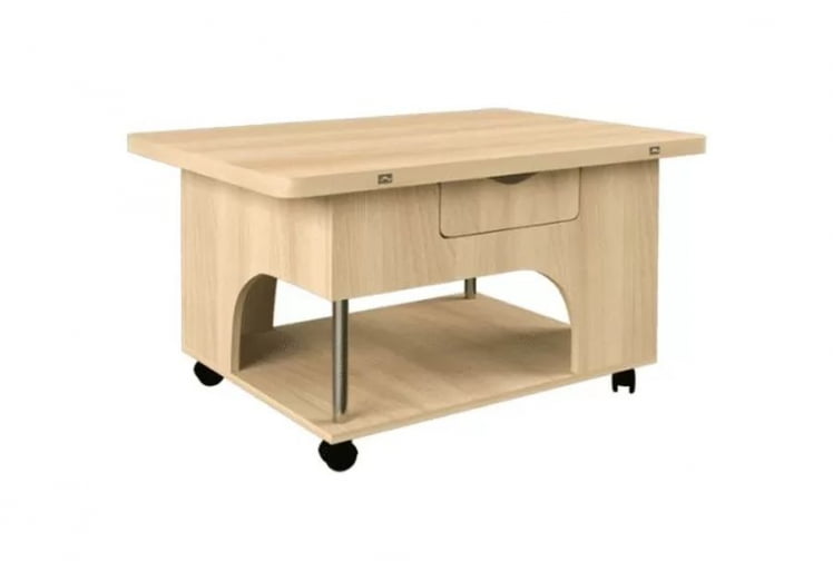 Стол-трансформер раскладной Стэп Дуб Сонома_0