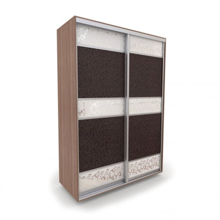 Шкаф-купе 2-х дверный Акцент-Лайн КС 1000х600 Ясень шимо тёмный_0