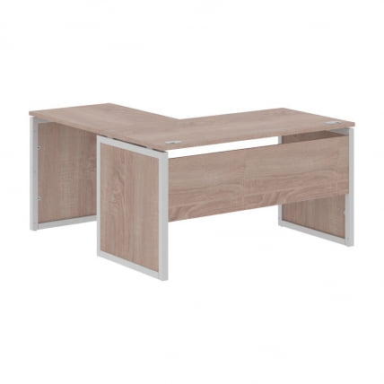 Стол письменный угловой правый XTEN-QP XQPCT 1415 R Дуб Сонома Серый_0