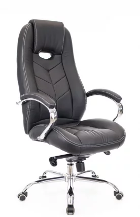Кресло руководителя Drift M экокожа Черный_0