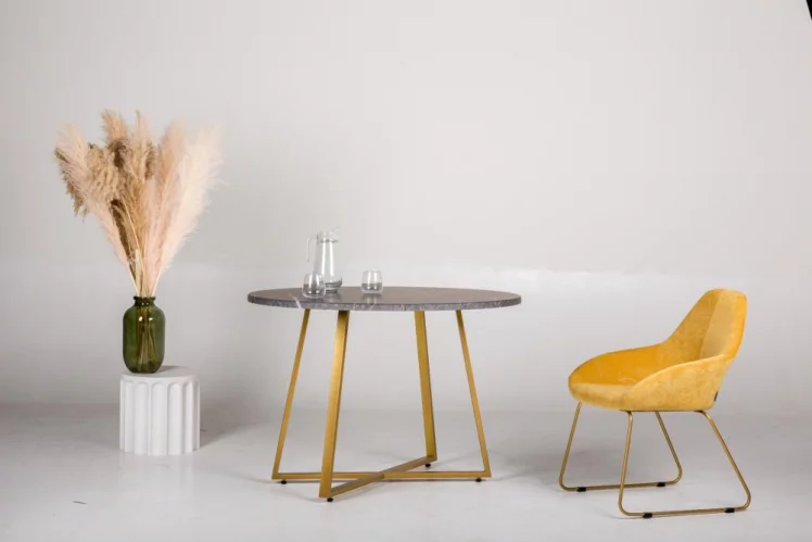 Стул Kent (С) Грей/Линк Золото_6