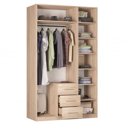 Шкаф распашный R-230х135х60-3(ЯАС)_1