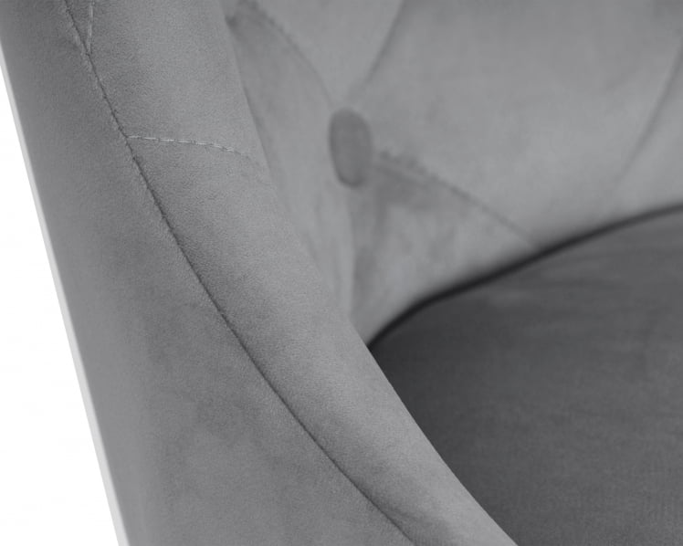 Стул барный DOBRIN JOSEPH BLACK (серый велюр (MJ9-75))_7