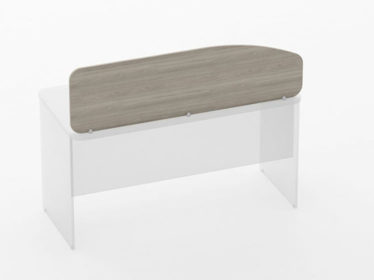 Экран разделительный Glassy 5.12.14 Дуб сантана светлый_1