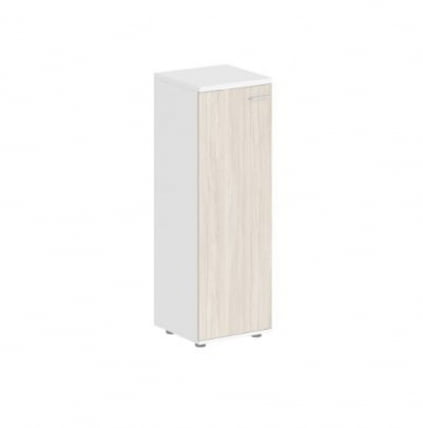 Шкаф средний левый Sigma SG.814.WH.OL.L Белый Дуб светлый_0