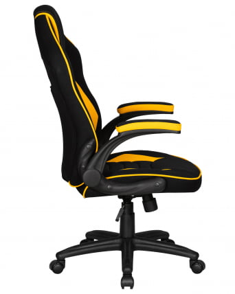 Кресло игровое DOBRIN RICK (черно-желтый)_2