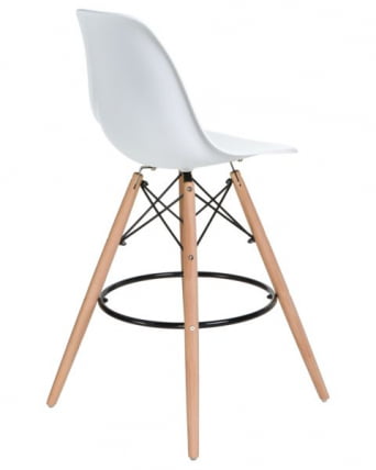 Стул барный DOBRIN DSW BAR (ножки светлый бук, цвет сиденья белый (W-02)) 2 шт_4