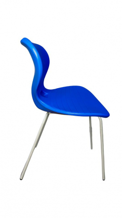 Стул универсального назначения АУРА (рост 6) Синий/Каркас серый / AURA_0