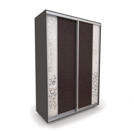 Шкаф-купе 2-х дверный Акцент-Вера КС 1400х600 Венге_0