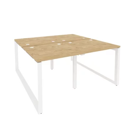 Рабочая станция на О-образном м/к ONIX O.MO-D.RS-4.0.8 Тиквуд Светлый/Белый_0