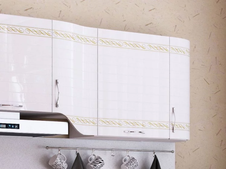 Кухонный гарнитур Анастасия №8 Белый Ежевика_5