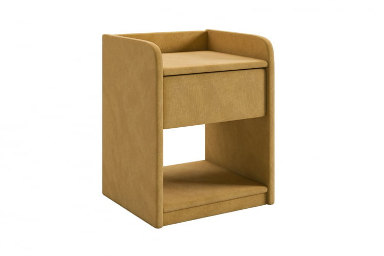 Тумба прикроватная Аманда 2 TM-003.2 медовый (велюр)_0