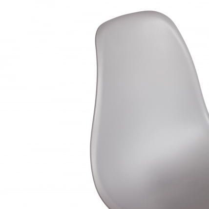 Стул CINDY (EAMES) (mod. 1801) дерево бук/металл/сиденье пластик, 45x51x82 см, Light grey (светло-серый)_6