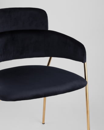 Стул Полин Темно-синий_8