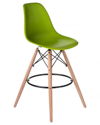 Стул барный ДОБРИН ДСВ БАР Салатовый Г-08 / DOBRIN DSW BAR G-08_1