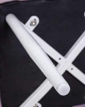 Стул обеденный DOBRIN ALEX белые ножки Фиолетовый велюр V108-49_12