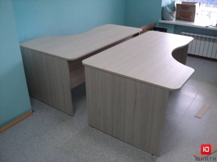 Стол угловой Glassy 1.14.16Пр Туя_1