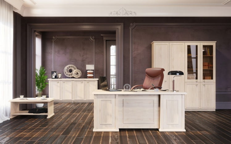 Кабинет руководителя Raut №3 Дуб Девон_0