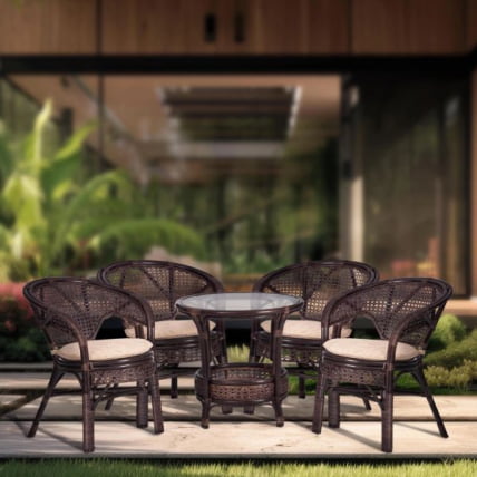 Кресло PELANGI 02/15 B /с подушкой/ Орех_2